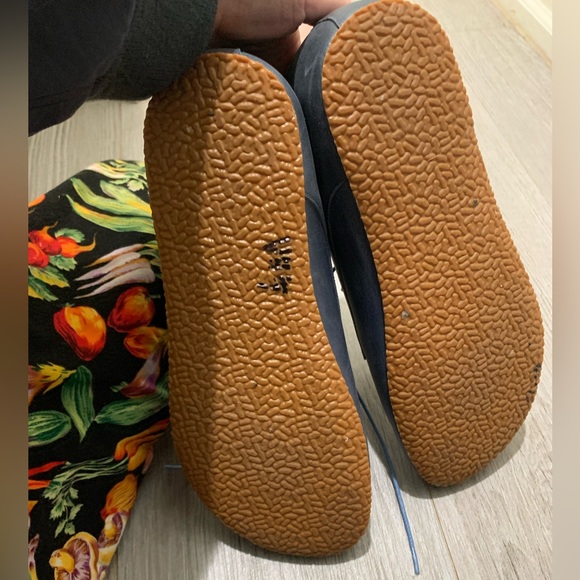 Blue leather zero drop shoes - Picture 6 of 6